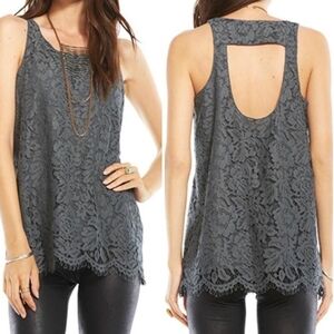 Chaser lace sleeveless top